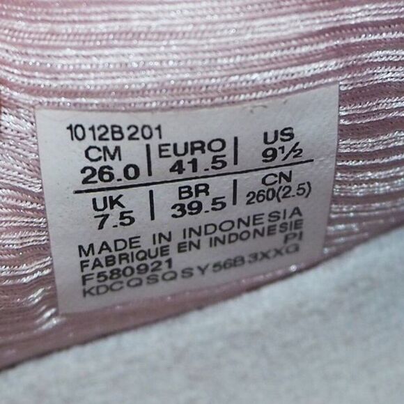 Asics Gel- Nimbus 24 Barely Rose Performance Running Shoes 1012B201 Women's 9.5 - Picture 10 of 12